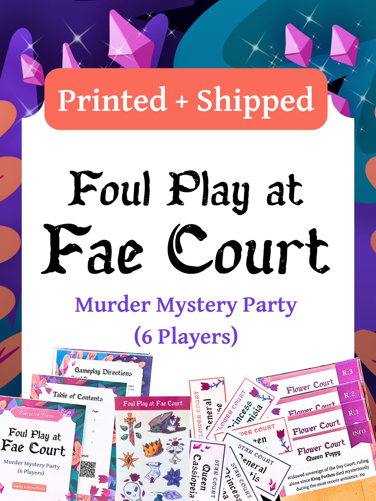 Foul Play at Fae Court - Faerycore Murder Mystery Party