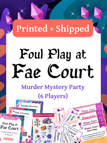 Foul Play at Fae Court - Faerycore Murder Mystery Party